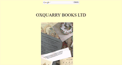Desktop Screenshot of oxquarry.co.uk