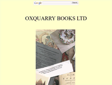 Tablet Screenshot of oxquarry.co.uk
